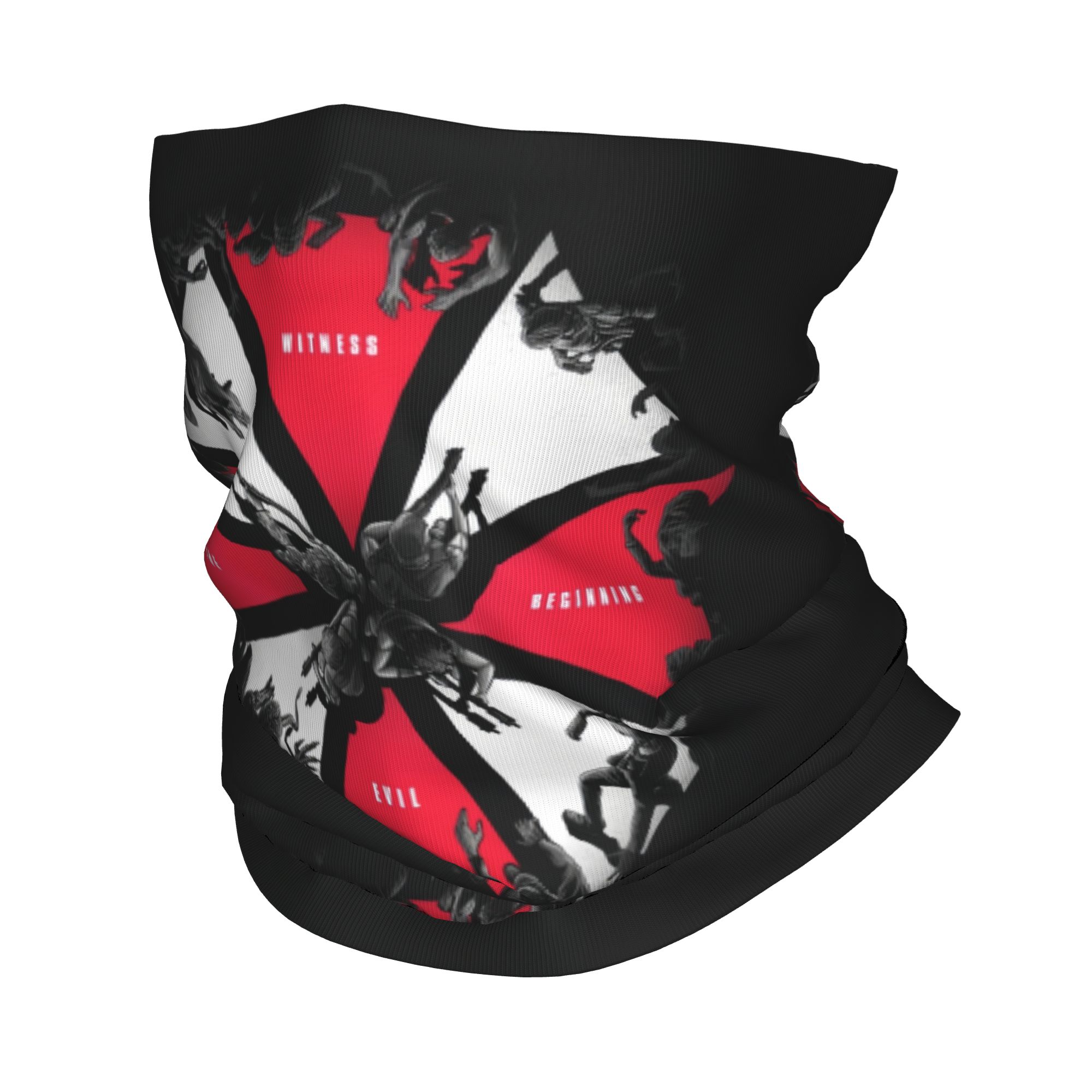 Neck Gaiter Face Cover - Umbrellas Corporations Resident Evil Japonya Korku