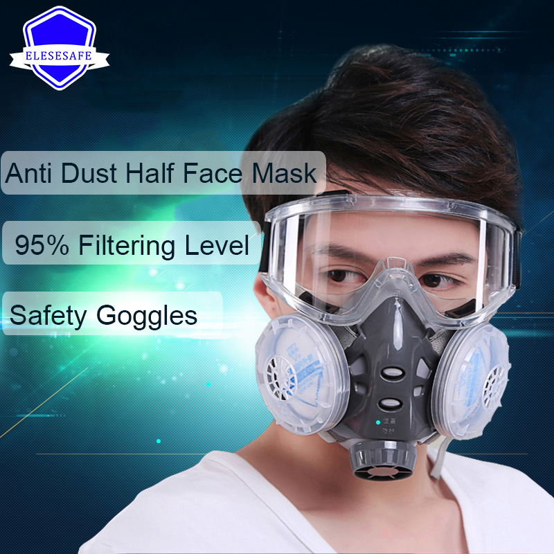 Anti Pollution Mask - Yeni Anti Toz Maskesi Tam Yüz