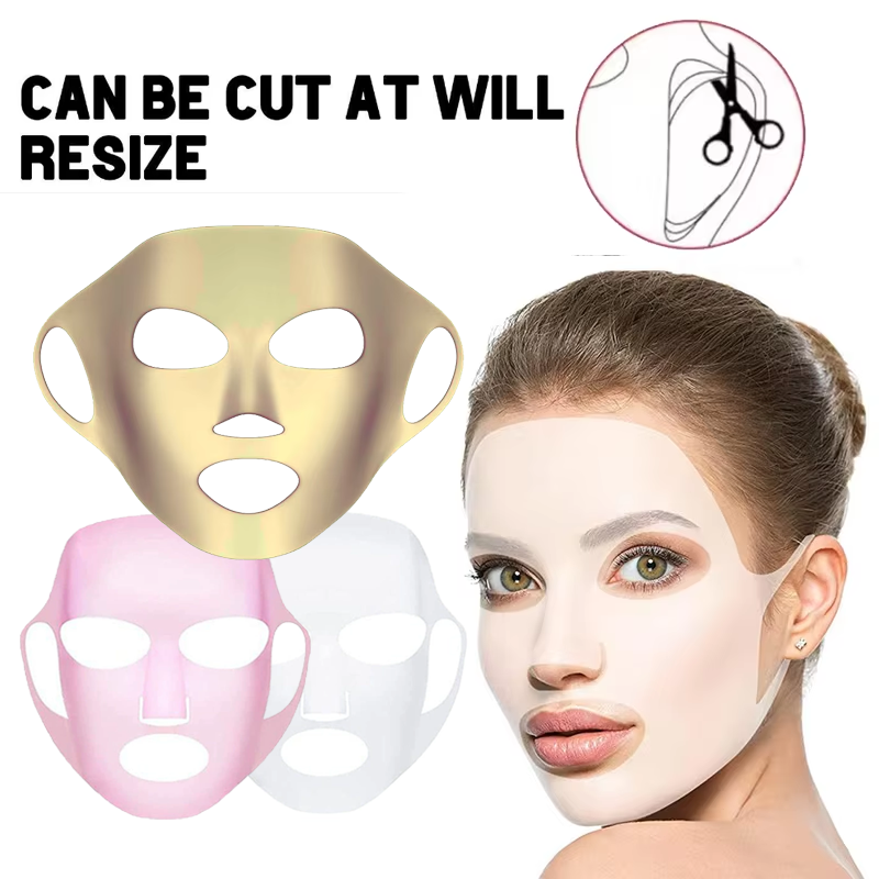 Silicone Mask Bracket - 1 adet Yeniden Kullanılabilir Silikon Yüz