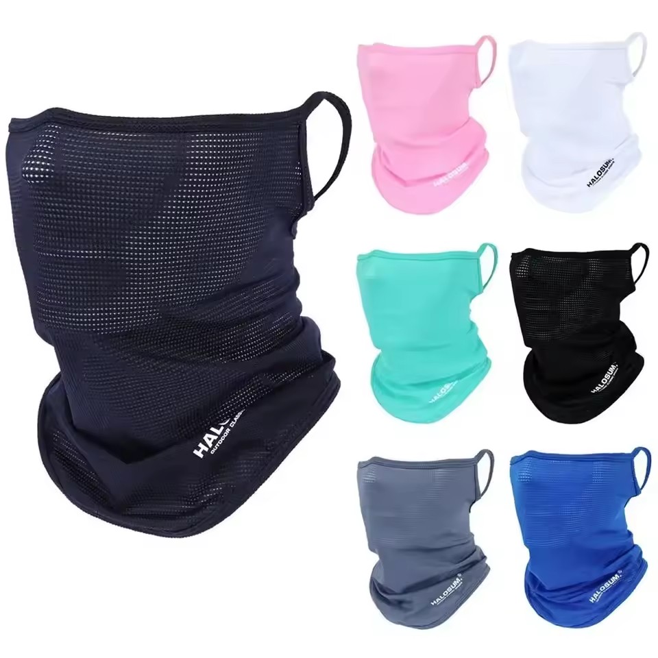 Sports Mask Breathable - Buz İpek Tam Yüz Maskesi Balaclava