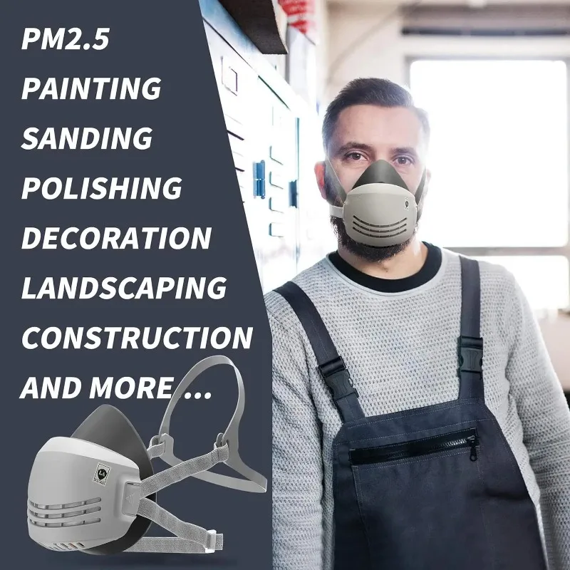 Dust Mask Construction - Toz maskesi + 20 adet filtre