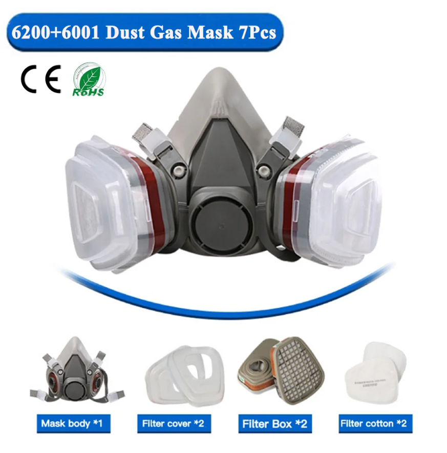 Face Mask Storage Box - Solunum Cihazı Toz 6200 Gaz Maskesi