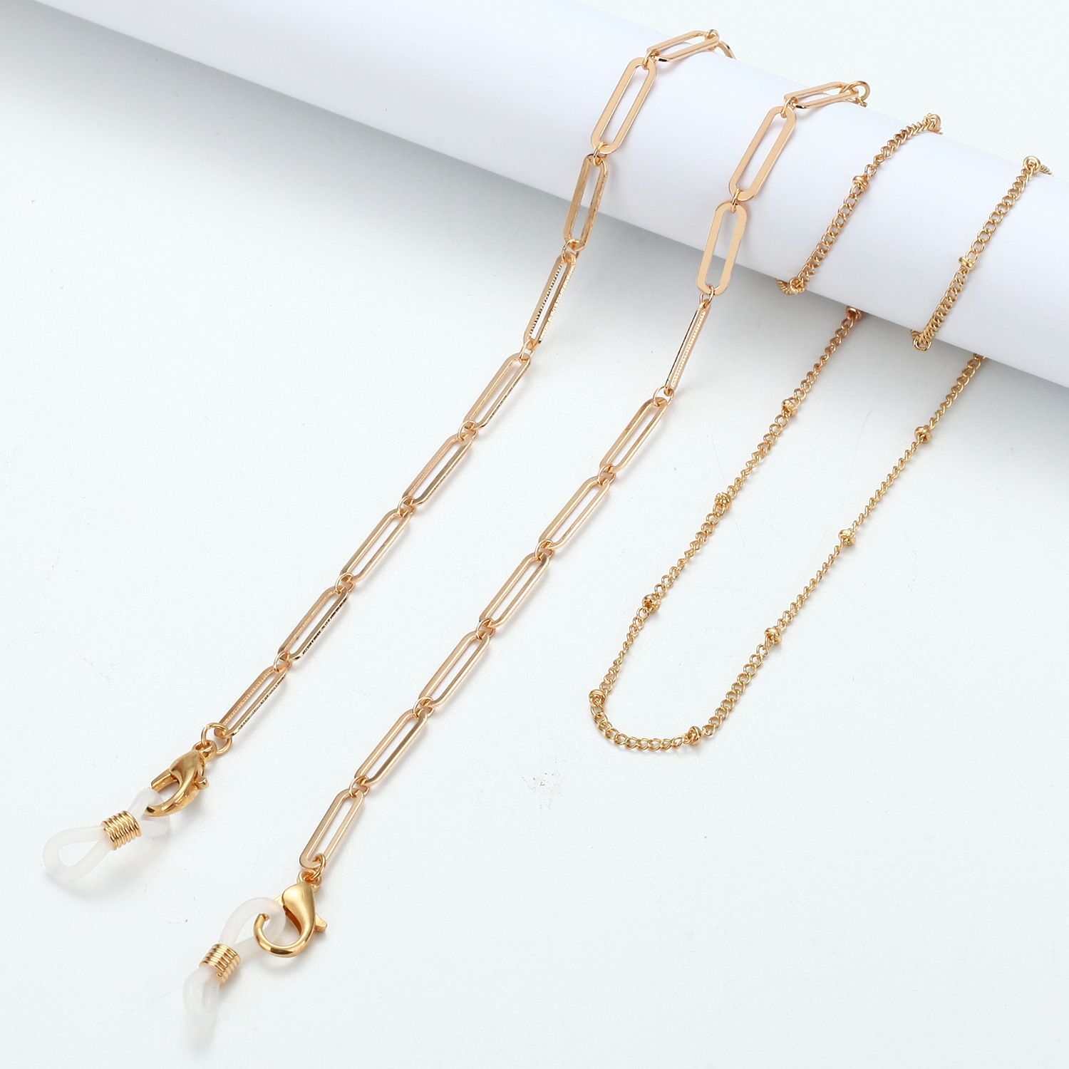 Mask Chain Holder - Moda Disk Kordon Metal Gözlük Kordonu