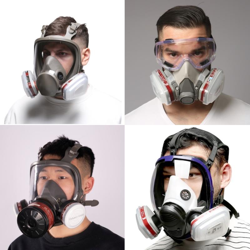 Respirator Half Face - 1 Set Yarım Yüz Toz Maskesi