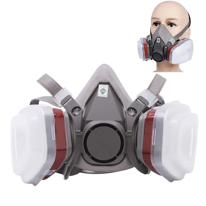 7'si 1 Arada Gaz Geçirmez Yarı - Respirator Half Face incelemesi ve fiyatı
