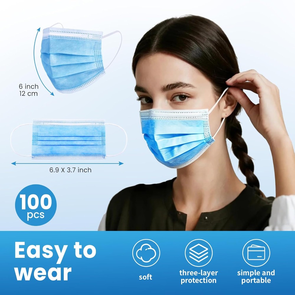 Mavi Tek Kullanımlık Yüz Maske - Disposable Mask Blue incelemesi ve fiyatı