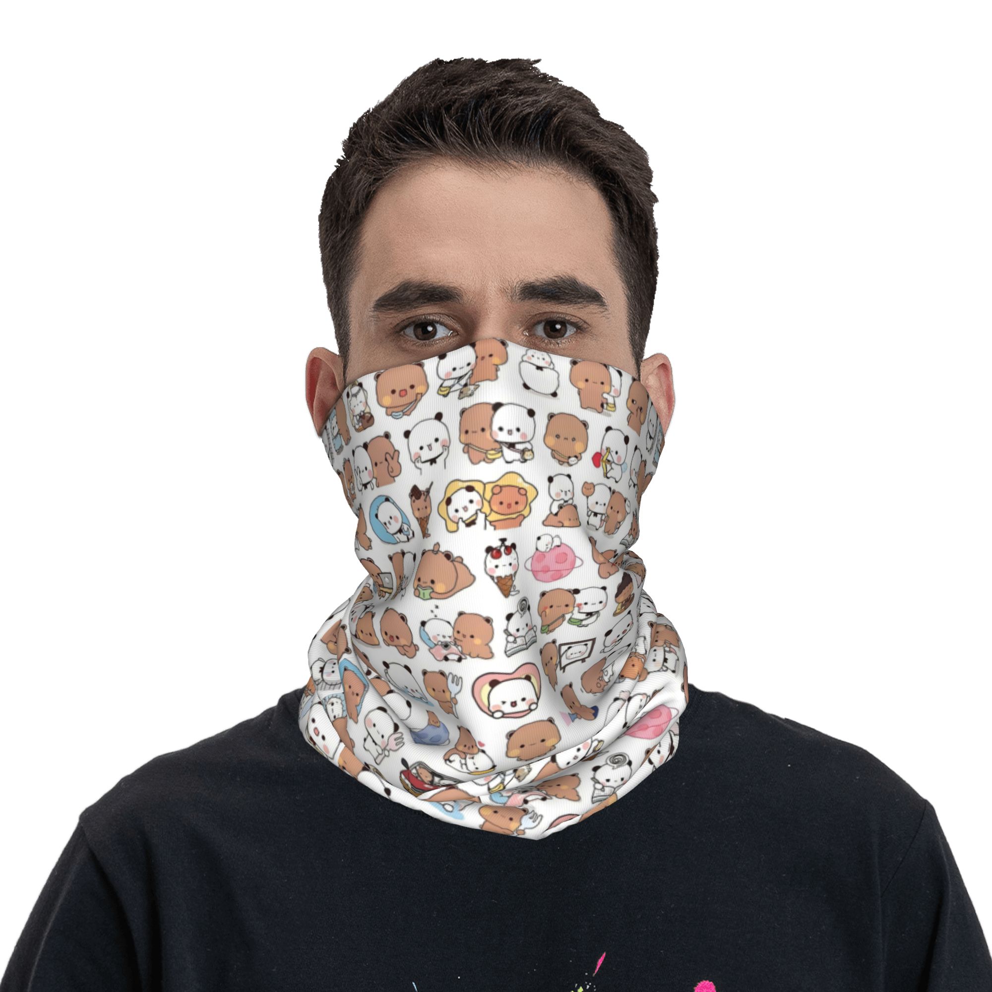 Özel Tasarım Karikatür Şeftali - Neck Gaiter Face Cover incelemesi ve fiyatı