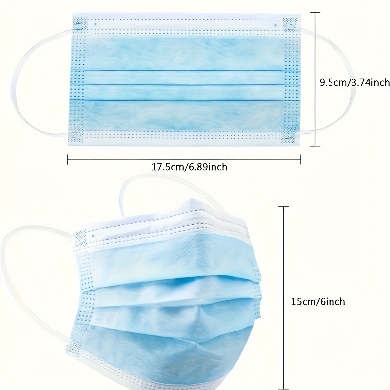 100 Adet Kalın Mavi Tek Kullan - Disposable Mask Blue incelemesi ve fiyatı
