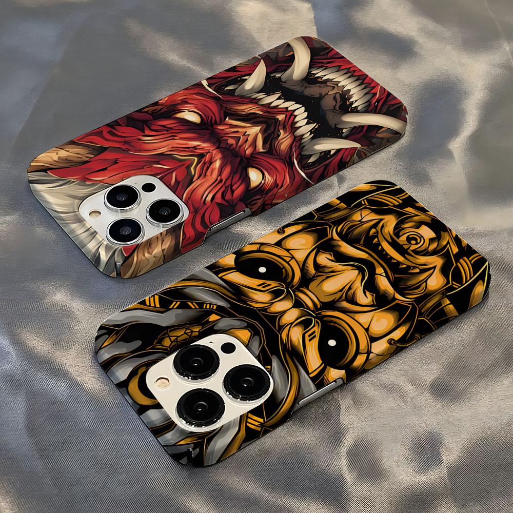Japon Samuray Oni Maskesi Tele - Mask Case Hard Shell incelemesi ve fiyatı
