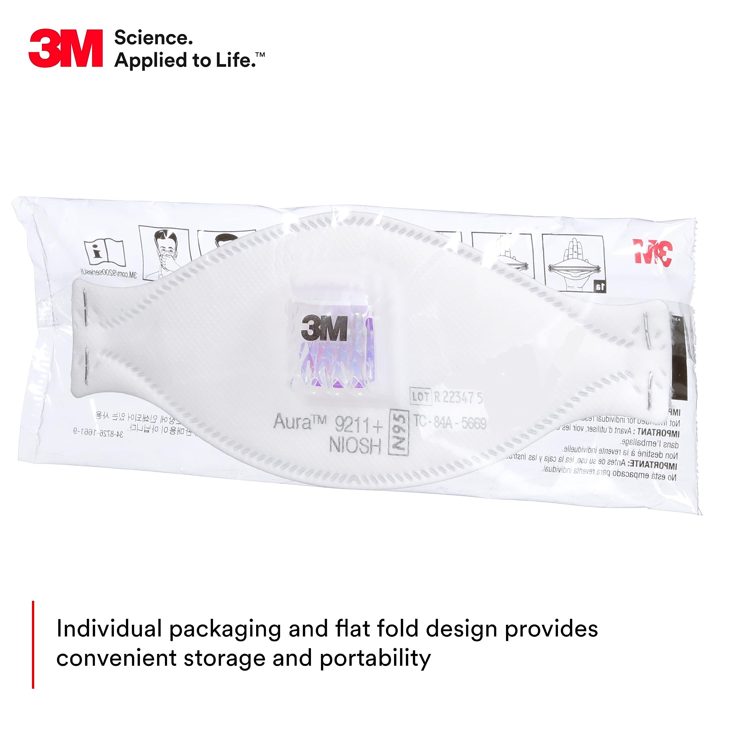 3M Aura 9211+ Partikül Maskesi - Kn95 Respirator Mask incelemesi ve fiyatı