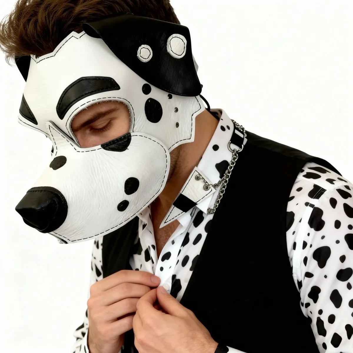 Deri Dalmaçyalı Köpek Yarım Yü - Respirator Half Face incelemesi ve fiyatı