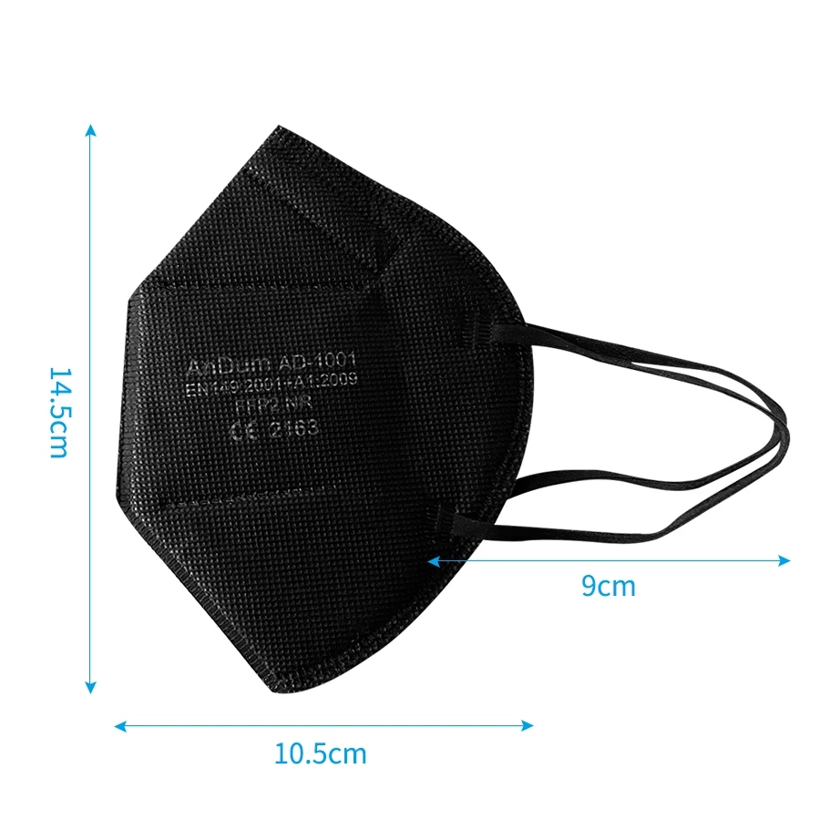 5PCS FFP2 Maskesi CE Onaylı Fi - Anti Pollution Mask incelemesi ve fiyatı