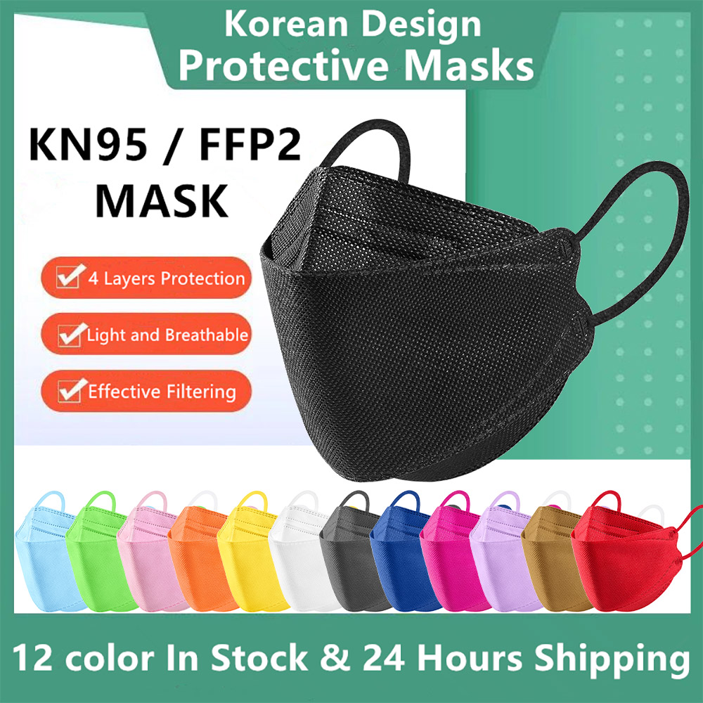 10-100PCS Mascarillas FFP2 Yüz - Disposable Surgical Mask incelemesi ve fiyatı
