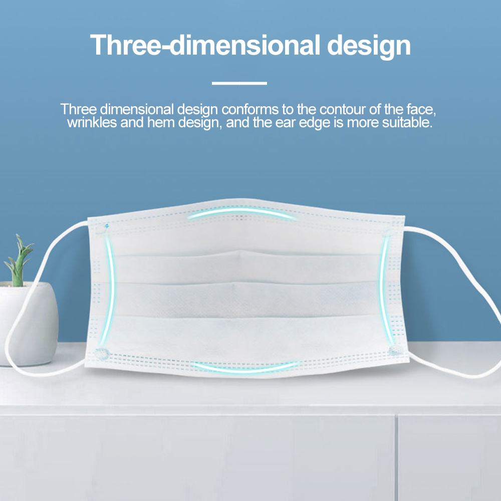 Siyah yüz maskesi ağız maskesi - Disposable Surgical Mask incelemesi ve fiyatı