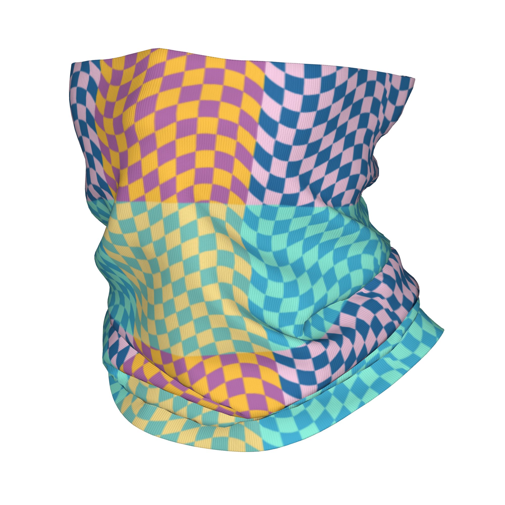 Özel Renkli Kareli Bandana Boy - Neck Gaiter Face Cover incelemesi ve fiyatı
