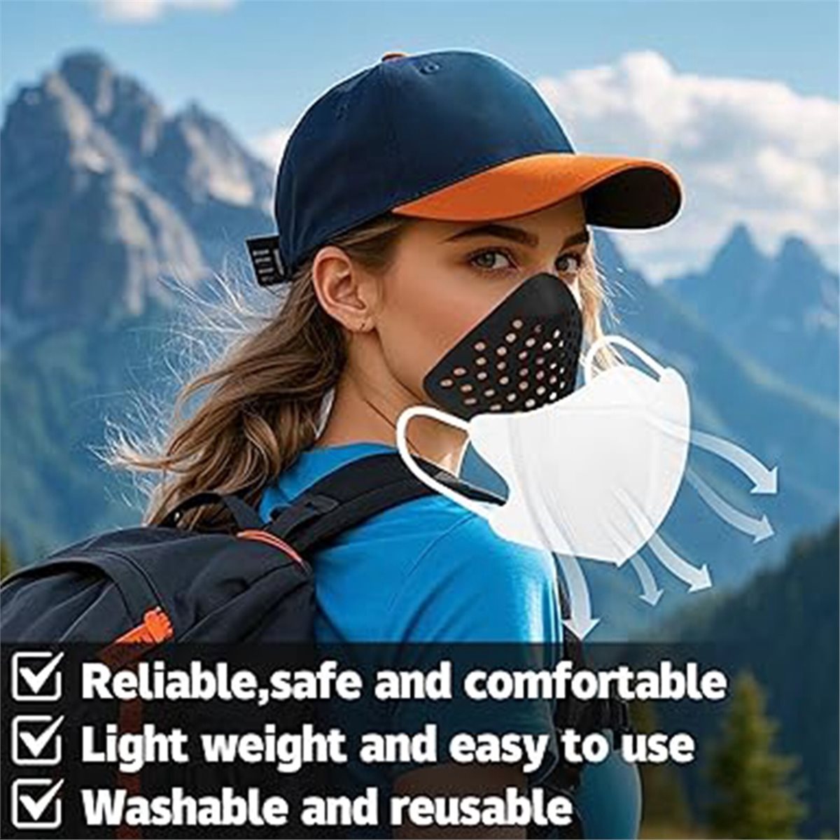 Kullanışlı 4 Adet 3D Silikon M - Silicone Mask Bracket incelemesi ve fiyatı